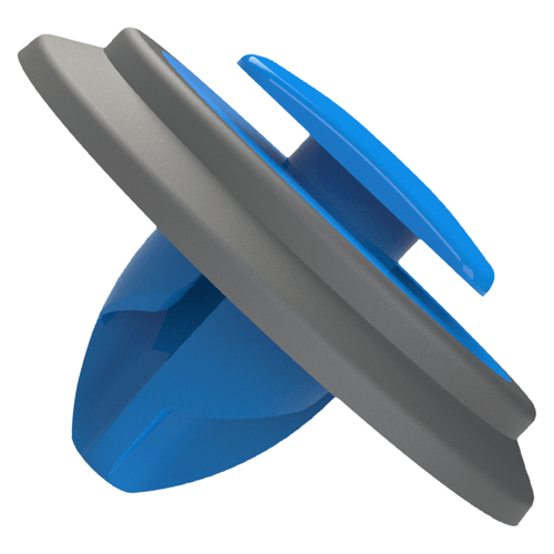Grampo Azul Moldura Para-Lama Traseiro Renegade 16-21 Embalagem com 10 Unidades